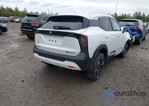 2025 Nissan Kicks Sr Intelligent Awd из США, поврежденный, VIN 3N8AP6DB8SL300278